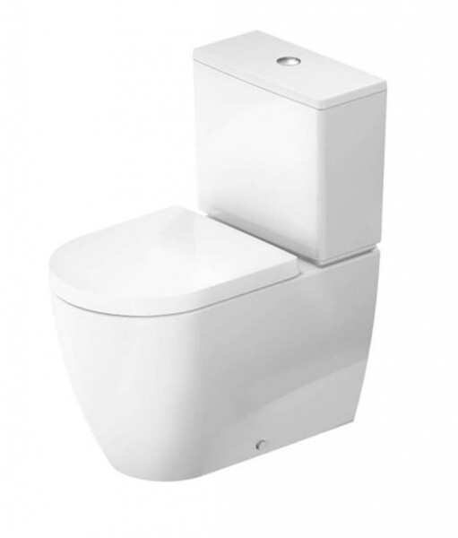DURAVIT - ME by Starck WC kombi mísa, vario odpad, Rimless, bílá 2005090000