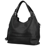 Moderní dámská koženková kabelka na rameno Margita, černá