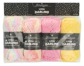 Sada přízí Little Darling Sprinkled Gradient 4x25g 25192 - Scheepjes