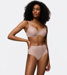 BMU ILLUSION CURVE - Formující maxi kalhotky pro přirozeně tvarovanou siluetu Triumph CHOCOLATE MOUSSE L