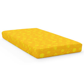 Dětské bavlněné prostěradlo Tlapková Patrola Žluté