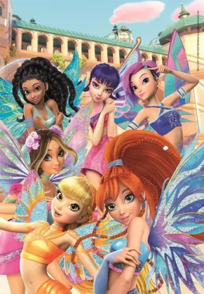 Clementoni 23004 Puzzle Winx MAXI 104 dílků