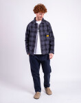 Service Works Thistle Plaid FOH Jacket BLACK XL