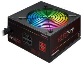 CHIEFTEC CTG-650C-RGB Photon 650W / ATX / 650W / 85% účinnost / Aktivní PFC / 120 mm RGB / semi-modulární (CTG-650C-RGB)