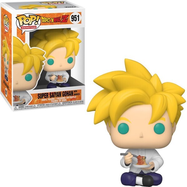 Funko POP Animation: Dragon Ball Z - Super Saiyan Gohan w/Noodles