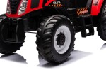 Mamido Elektrický traktor A011 24V 400W červený