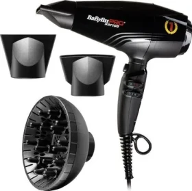 Rozbaleno - BaByliss BAB7000IE / Profesionální fén na vlasy / 2200W / 12 teplot rychlostí / Difuzér / 2xkoncentrátor / rozbaleno (BAB7000IE.rozbaleno)