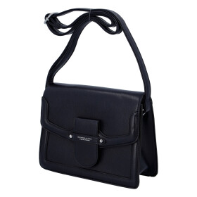 Praktická dámská koženková crossbody kabelka Ivana S., modrá