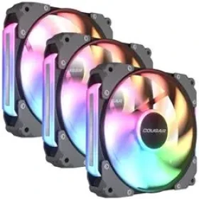 COUGAR APOLAR 120 ARGB 3 ks černá / 120mm / 75.4 CFM / 3-pin (CF-APR12HB3-RGB)