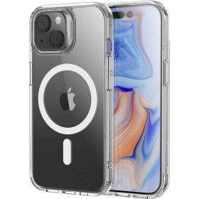 ESR Classic Hybrid HaloLock Case zadní kryt na mobil Apple iPhone 15 Plus transparentní Kompatibilní s MagSafe