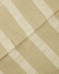 House Doctor Bavlněný povlak na polštář Thame Sand Stripe 50 × 50 cm, béžová barva, textil