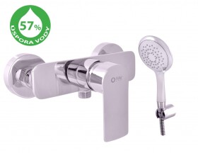 RAV Slezák - VLTAVA ECO - Sprchový set s baterií, Chrom VTE481.5/1 VTE481.5/1