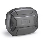 Trk35Bb Lite kufr Givi Trekker černý s černým plastovým víkem (Monokey), objem 35 ltr.