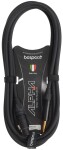 Bespeco Alpha Microphone Cable Neutrik XLR F Jack 3 m