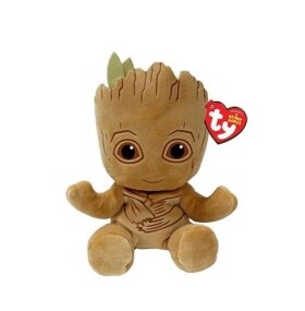 Beanie Babies SOFT Marvel GROOT, 15 cm (1)