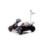 Mamido Dětská elektrická motokára BMW Gokart s funkcí driftu bílá