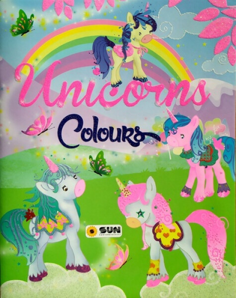 Unicorns colours zelená