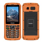 EVOLVEO StrongPhone Z6, vodotěsný odolný Dual SIM telefon, oranžový