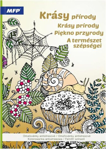 Omalovánky antistresové Krásy přírody 210x290mm/32s