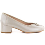 Dámské semišové zateplené ažurové boty khaki Potocki 12522 38