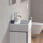 DURAVIT - Vero Air Umývátko 45x35 cm, s přepadem, otvor pro baterii, bílá 0724450000