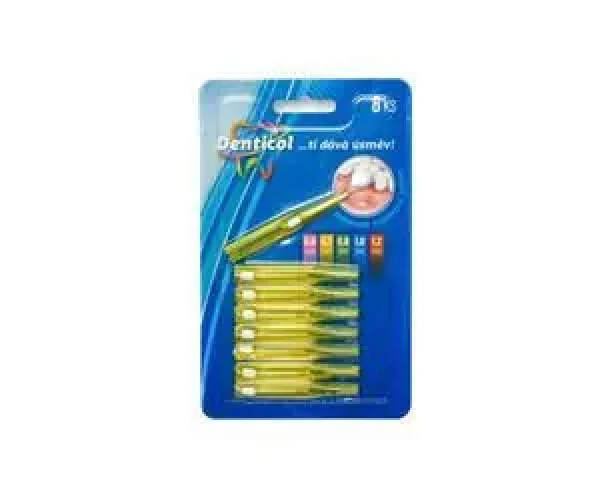 Denticol V01 0,7 mm / Mezizubní kartáček / Vysouvací / 8+8 ks (8595689805845)