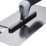 Hladítko nerezové, 280 x 130 mm, hladké, dvousložková rukojeť, STALCO PERFECT