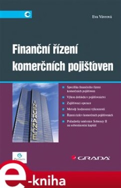 Finanční řízení komerčních pojišťoven - Eva Vávrová e-kniha
