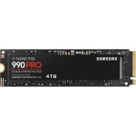 SAMSUNG 990 PRO 4TB / SSD / M.2 / TLC / R: 7450 MBps / W: 6900 MBps / IOPS: 1.6M 1.55M / MTBF 1.5mh / 5y (MZ-V9P4T0BW)