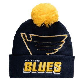 Mitchell & Ness Pánská zimní čepice St. Louis Blues NHL Punch Out
