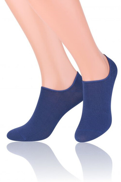 Dámské ponožky Invisible 070 dark blue - Steven tmavě modrá 41/43