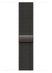 Apple Watch 46 mm břidlicově šedá / Milanese Loop řemínek / M/L (MGJ74ZM/A)