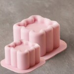 Dortisimo Silikonová forma na pečení/na mražené dezerty Čtverec 11,5 cm