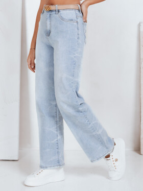 Dámské široké modré džíny FashionStreet UY2820 L