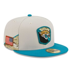 New Era Pánská kšiltovka Jacksonville Jaguars NFL 2023 Salute to Service 59FIFTY Fitted Velikost: 7 3/8