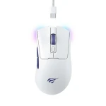 Havit MS966WB bílá / Herní myš / bezdrátová / optická / 7 tlačítek / USB-C (MS966WB)
