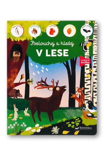 V lese - poslouchej a hledej - Marie Paruit
