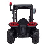 Mamido Dětský elektrický traktor BLAST s přívěsem 2x200W červený
