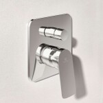 IDEAL STANDARD - Ceralife C Baterie pod omítku, pro 2 spotřebiče, s tělesem, chrom BE061AA