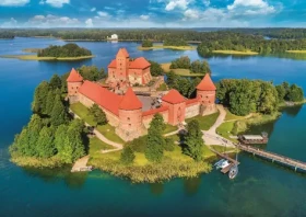 Trefl - Puzzle - Hrad Trakai, Litva