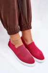 Dámské slip-on tenisky Big Star – fuchsiové Velikost: 41
