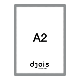 Djois samolepicí rámeček - Magneto, A2, šedý, 1 ks