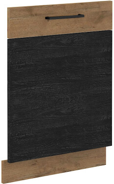 Dvířka na vestavnou myčku nádobí Vigo ZM 713x596 Barva korpusu: Dub Lancelot, Barva dvířek: Dark wood