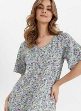 Košile Cana 463 kr/r S-XL Modré květy L