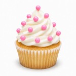 Cukrové perly SweetArt růžové 7 mm (40 g)
