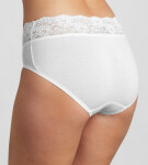 Dámské kalhotky Romance Midi bílé - Sloggi WHITE 44