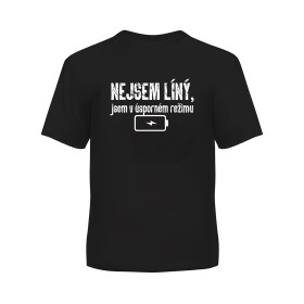 Pánské tričko - Nejsem líný, vel. XL - Albi