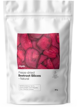 Vilgain Lyofilizované řepové chipsy – natural 50 g