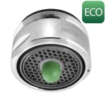 SAPHO - NEOPERL perlátor úsporný ECO PUSH 5 l/min, vnější závit M24x1, chrom 3075.103