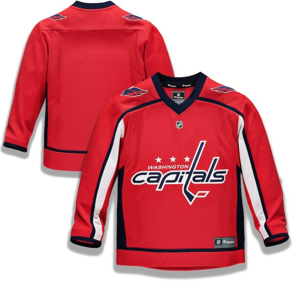 Fanatics Dětský Dres Washington Capitals Replica Home Jersey Velikost: